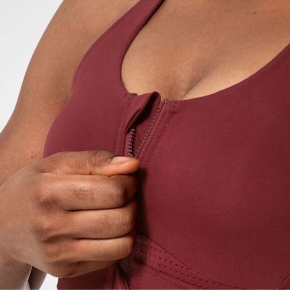 Yvette High Impact Sports Bra with Strappy Back NEW Size 12 - Picture 3 of 9